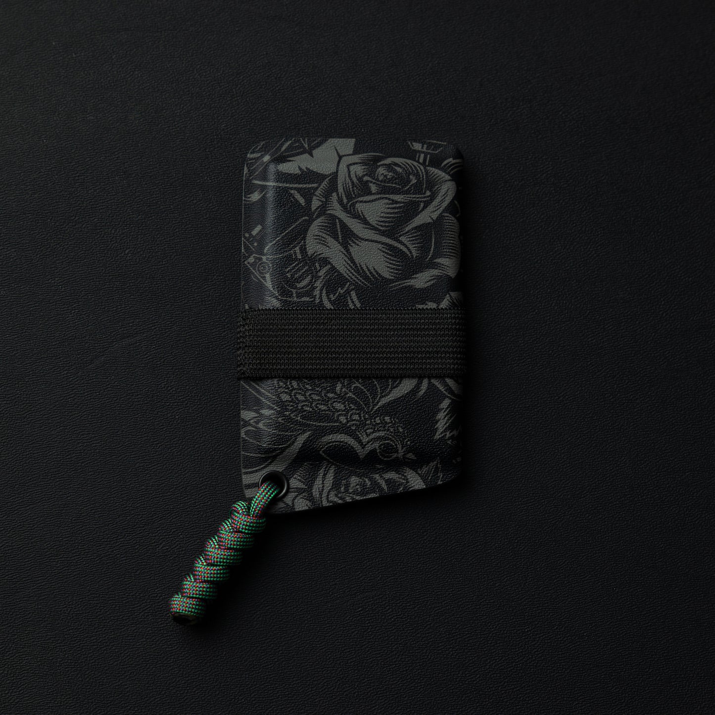 Kydex Wallet, Back View, Grey Infused