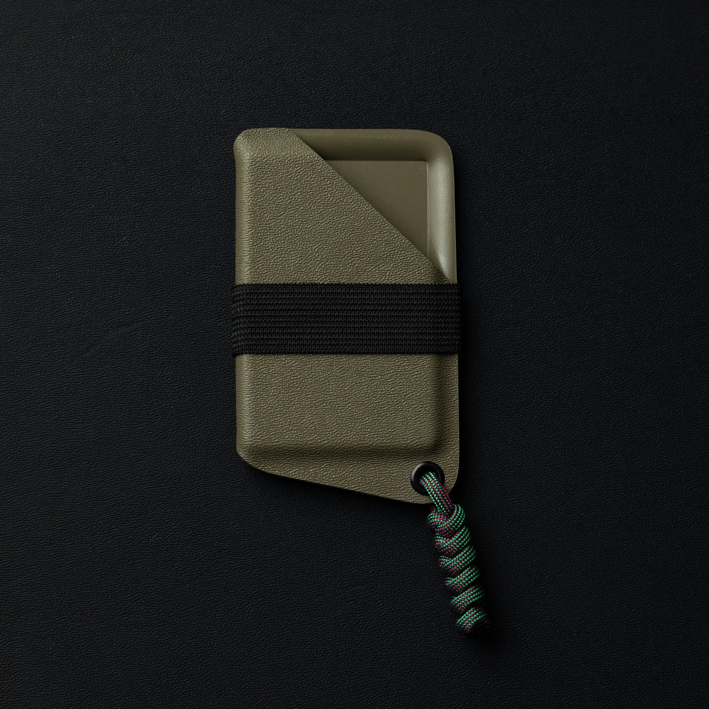 Kydex Wallet, Front View, FDE