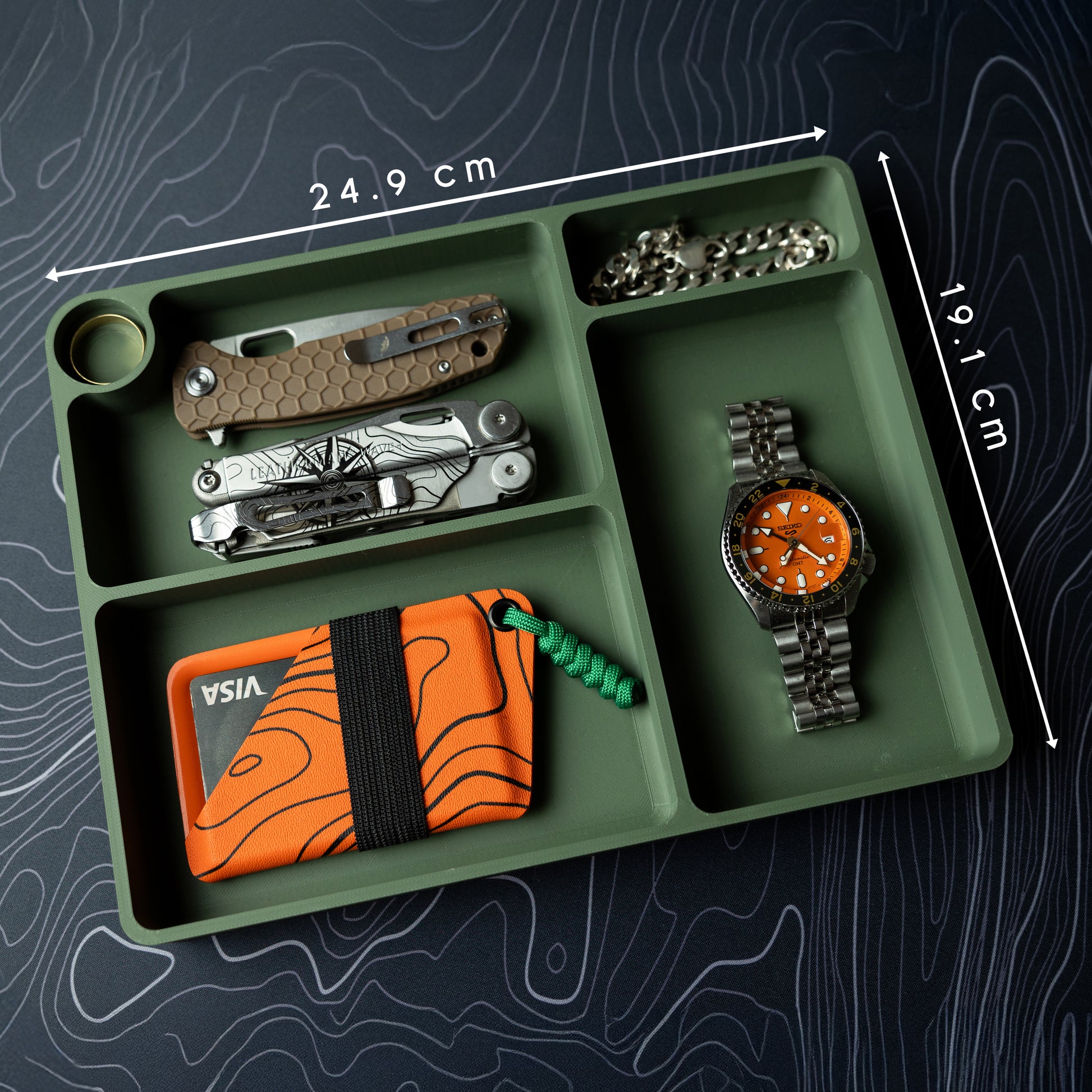 EDC Tray, Size